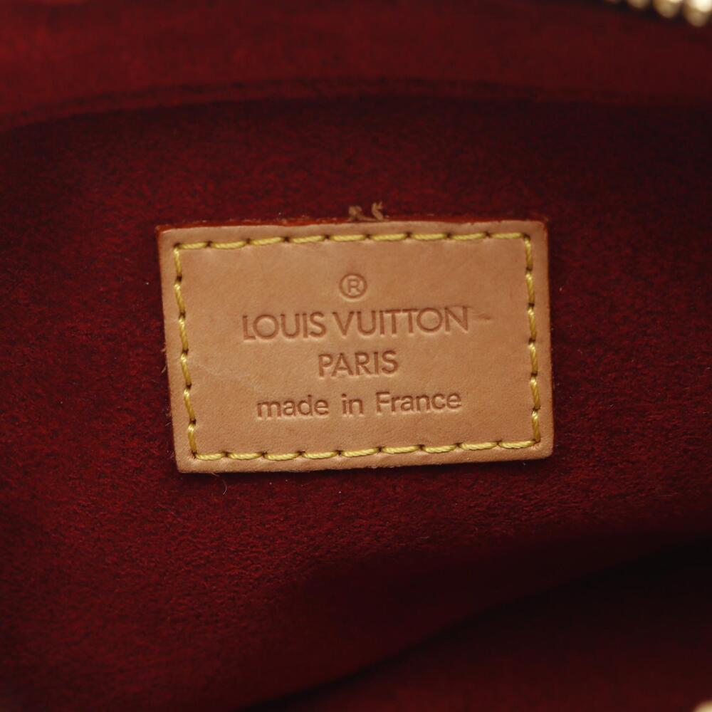 Louis Vuitton Vivacite Shoulder Bag Canvas Leather Monogram Brown - Picture 4 of 10